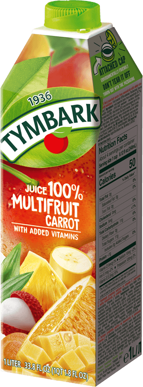 TYMBARK 1 L multifruit juice 100%