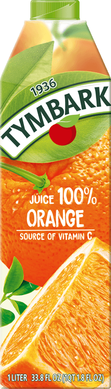 TYMBARK 1 L orange juice 100% (2)