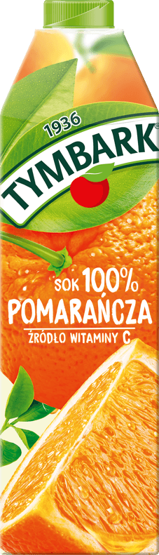 TYMBARK 1 litr pomarańcza
