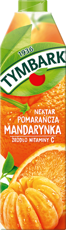 TYMBARK 1 litr pomarańcza z mandarynką (2)