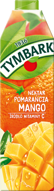 TYMBARK 1 litr pomarańcza z mango