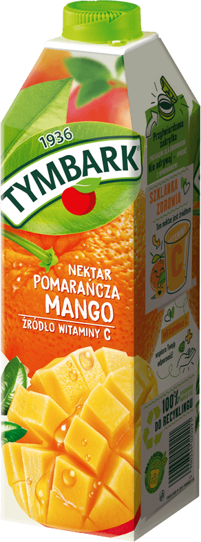 TYMBARK 1 litr pomarańcza z mango (2)