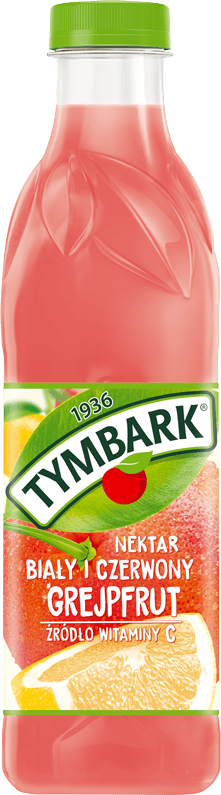 TYMBARK 1 litr biały i czerwony grejpfrut