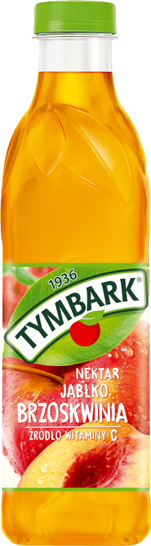 TYMBARK 1 litr jabłko - brzoskwinia