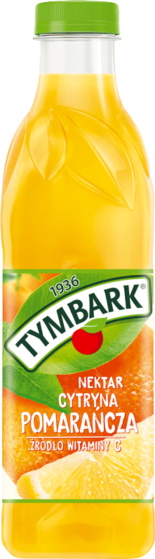 TYMBARK 1 litr pomarańcza z cytryną