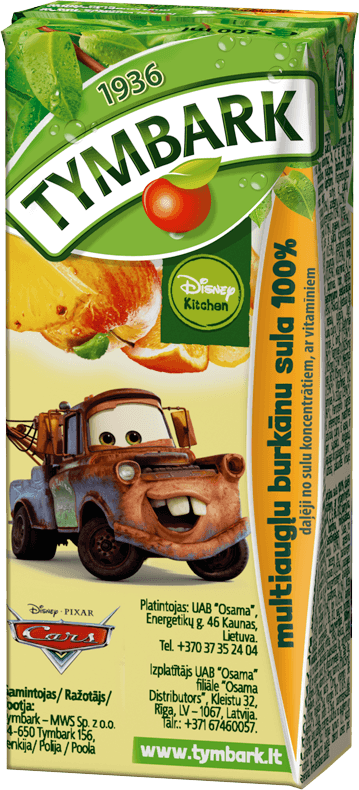 TYMBARK 200 ml 100% JUICE multivitamin