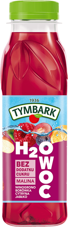 TYMBARK 300 ml H2Owoc malina