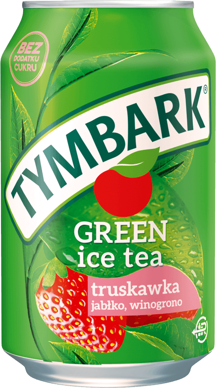 TYMBARK 330 ml zielona herbata - truskawka (2)