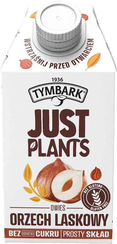 TYMBARK JUST PLANTS 0,5L orzech laskowy