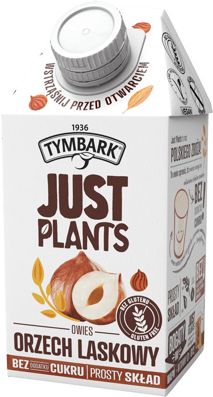 TYMBARK JUST PLANTS 0,5L orzech laskowy (2)