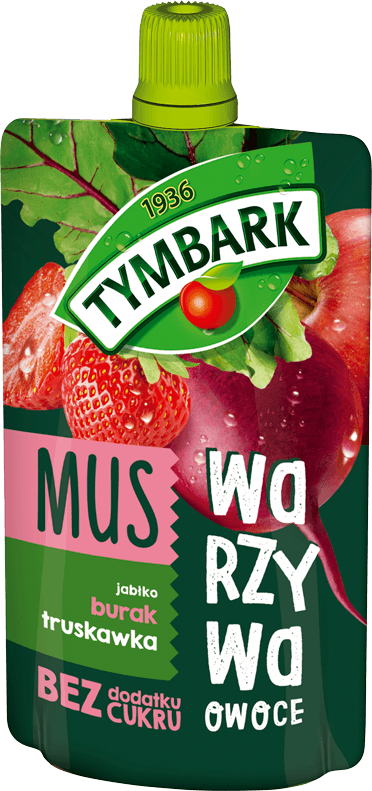 TYMBARK 100 g jabłko, burak i truskawka