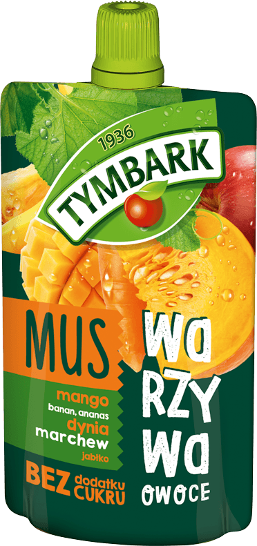 TYMBARK 100 g mango, dynia i marchew