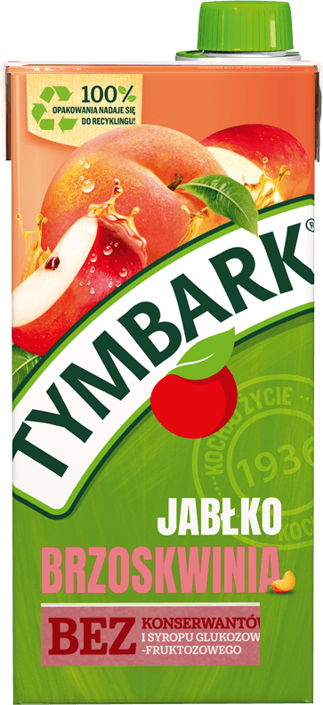 TYMBARK 1 litr jabłko - brzoskwinia (2)