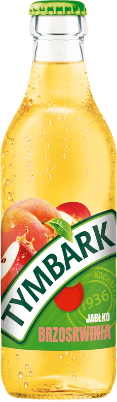 TYMBARK 330 ml jabłko - brzoskwinia