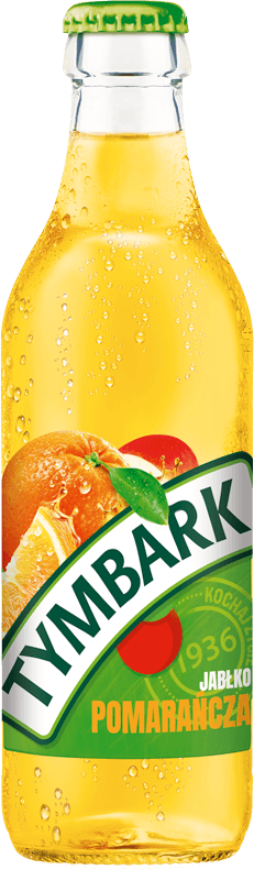 TYMBARK 330 ml jabłko - pomarańcza