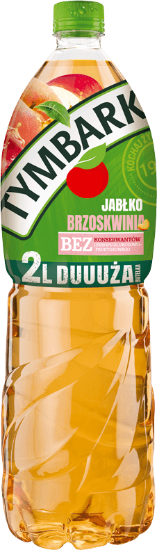 TYMBARK 2 l jabłko - brzoskwinia