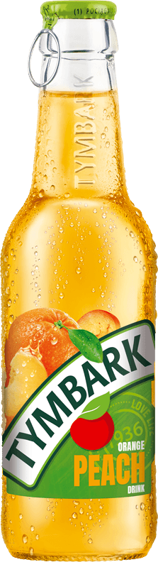 TYMBARK 250 ml pomarańcza - brzoskwinia
