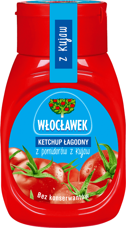 WŁOCŁAWEK 250 g mild ketchup