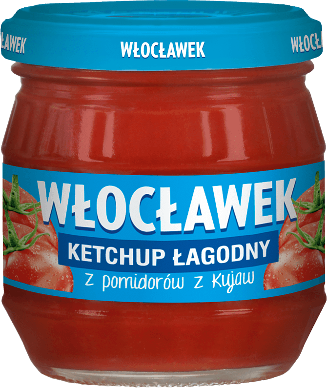 WŁOCŁAWEK 200 g mild ketchup