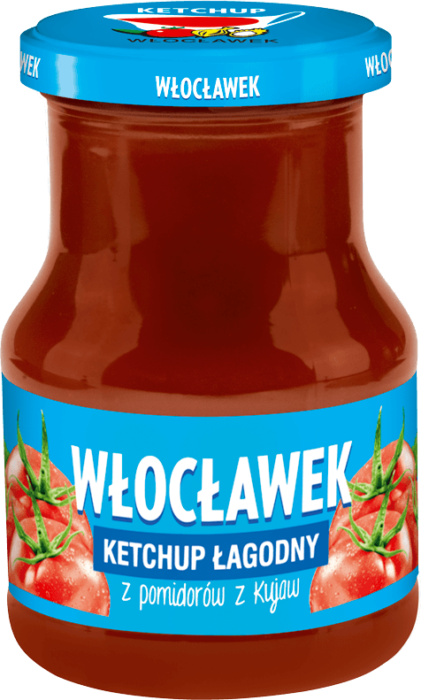WŁOCŁAWEK 380 g mild ketchup