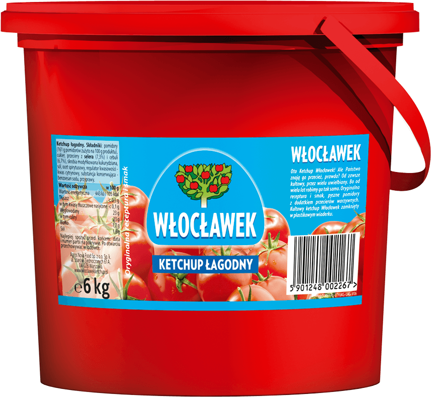 WŁOCŁAWEK 6 kg mild ketchup