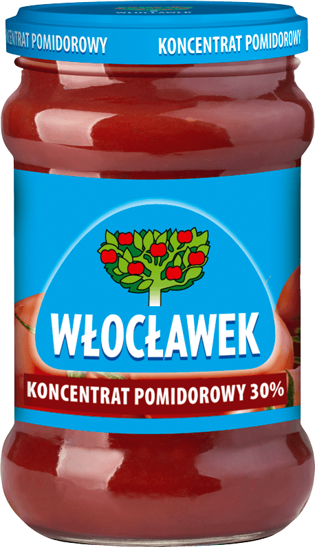 WŁOCŁAWEK 300 g tomato concentrate 30%
