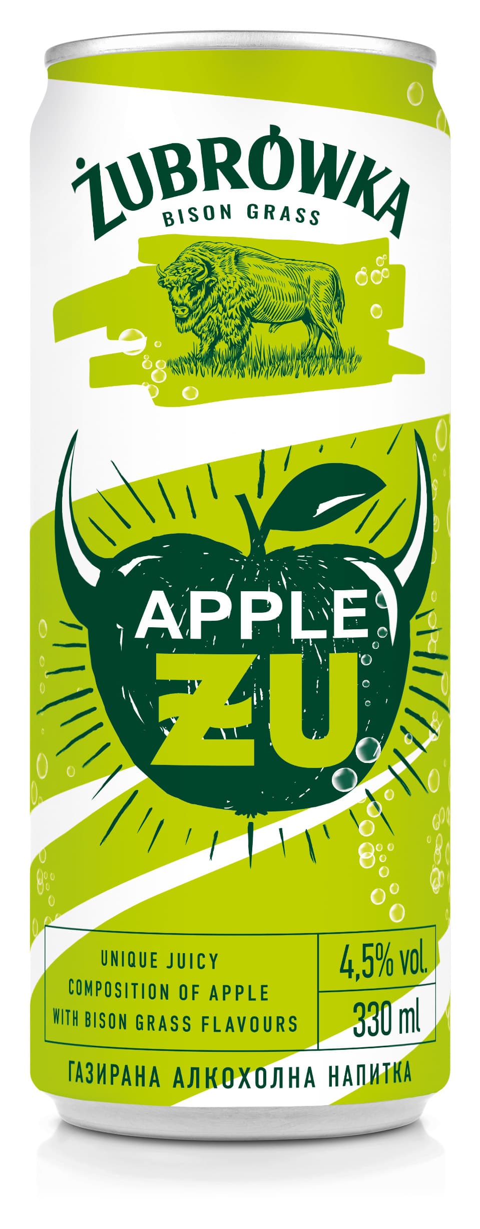 ŻUBRÓWKA Apple ZU