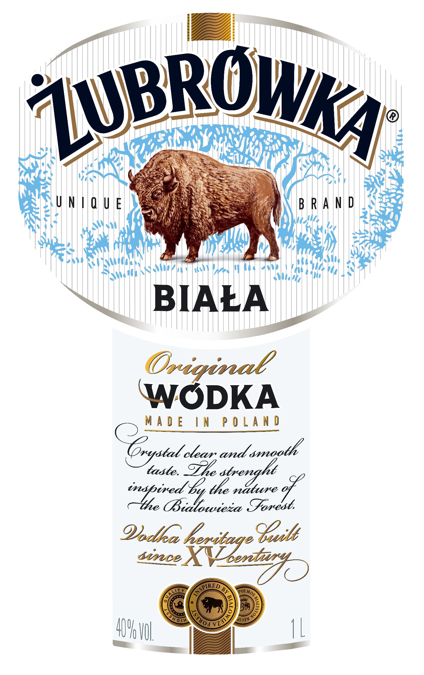 ŻUBRÓWKA Biała